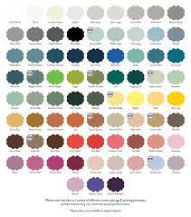 Colour Chart Tjhoko Paint