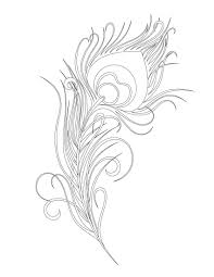 Your peacock feather black background stock images are ready. Feather Coloring Page Homeicon Info