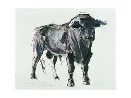 Plaza De Toros De Miajadas 1998 Giclee Print Mark Adlington Art Com Value In Art Bull Painting Bull Art