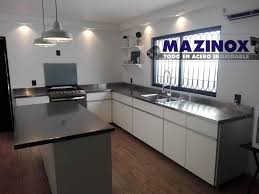 Por otro lado, está preparada para multigas. Cubiertas De Acero Inox Para Cocina Mazinox Todo En Acero Inoxidable Facebook