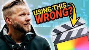 Dear Matti, you're using Final Cut Pro wrong.