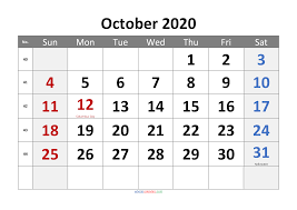 Calendars are in our daily essential list so you can not be able to be working without calendars. Free October 2020 Monthly Calendar Template Word Template No Cr20m22 Free Printable 2021 Monthly Calendar With Holidays