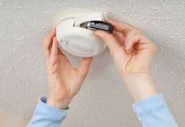 Give your smoke detector a quick test and you're good to go! How To Install A Smoke Detector Unit At Home Bob Vila