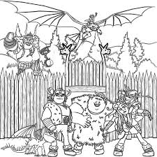 Viking Fortress Night Fury And Hiccup How To Train Your Dragon Coloring Pages For Kids To P Dragon Coloring Page How To Train Your Dragon How Train Your Dragon