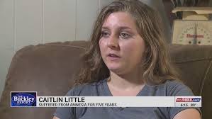 What helped Caitlin remember?