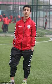 Zaki anwari, 19, had played for afghanistan's national youth team. Tisqb Zvxdysam