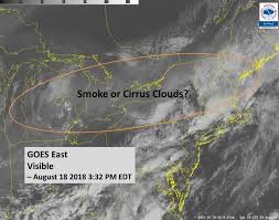 A powerful winter storm will continue to bring widespread impacts to the central u.s. Canadian Wildfire Smoke Masquerades As Cloud Cover In Western New York