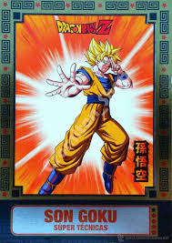 Nº 006 Son Goku Super Tecnicas Dragon Ball Buy Old Trading Cards At Todocoleccion 113030623
