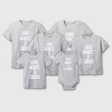 Toddler Short Sleeve Love Makes A Family T Shirt Cat Jack Heather Gray 18m Toddler Unisex Family Outfits Family Shirts Toddler Shorts