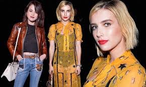 Emma Roberts and Selena Gomez dazzle at Coach NYFW show