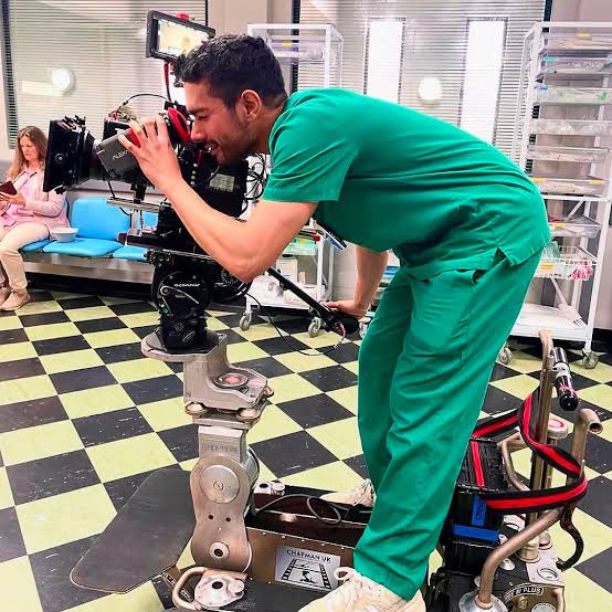 Rash Masum Pink Scrubs Era: BBC Casualty Edit