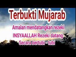 Bahkan, sering kita mendengar kalimat rezeki sudah ada yang mengatur, tapi kadang, masih saja ada yang mempermasalahkannya. Mujarab Amalan Mendatangkan Rezeki Besar Secara Tak Terduga Kutipan Ibu Kutipan Terbaik Kata Kata Kutipan