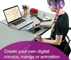 Wacom Intuos Comic Tablet Wacom Intuos Digital Drawing Tablet Tablet