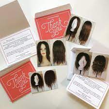 Sending Out Thank You Cards For Your Hair Donations Hair Help Your Hair Wig Making