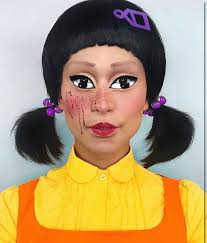 Red light, green light! 🚦💀 @evayoung_ used our Ring Pop liquid lip color,  Melody blush, and Tako and Bulletproof eyeshadows in her iconic #squidgame  look and we're obsessed! #sugarpill #halloween