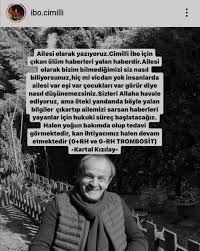 We would like to show you a description here but the site won't allow us. Cimilli Ibo Kimdir Kac Yasinda Cimilli Ibo Oldu Mu Saglik Durumu Nasil Yogun Bakim