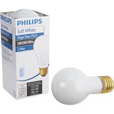 Philips 100 200 300w Frosted Mogul Ps25 Incandescent 3 Way Light Bulb Taylor S Do It Center