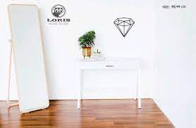Engagement Idea Surprise Her With A Giant Diamond On The Wall Just Before You Get On Your Nees And Pray She Says Yes Diamond Wall Home Decor Geometric Decor