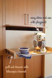 Pull Out Small Kitchen Appliance Storage Kitchen Appliances Kitchen Appliance Storage Appliances Storage Modern Kitchen