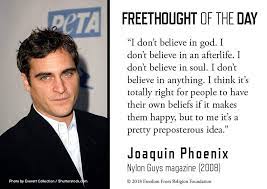 On This Date In 1974 Joaquin Phoenix Was Born To Children Of God Missionaries In San Juan Puerto Rico His Fami Believe In God Beliefs Moving To Los Angeles