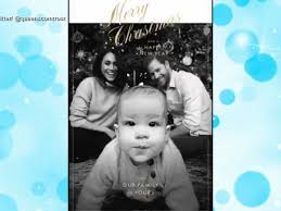 Meghan markle and prince harry's 2020 holiday card is an illustration of a sweet family photo with son archie the adorable christmas card received praise on social media Prince Harry And Meghan S Christmas Card Starring Archie Is Revealed Gma