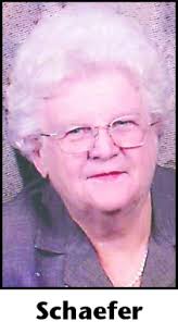 DORIS SCHAEFER Obituary (2017)