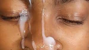 GIANT CUM FACIAL ON EBONY TEEN - XVIDEOS.COM