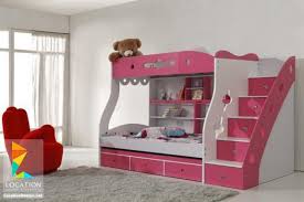 غرف نوم اطفال بسريرين منفصلين ودولاب جرار Kids Bunk Beds Cool Bunk Beds Modern Bunk Beds