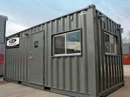 Mobile Office Containers Los Angeles Ca Container Office For Rent 20ft Ground Level Mobile Building Chino Ca Rent It Today Container House Container Office Mobile Office