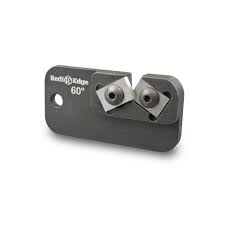 The coarse slot is mainly meant for blunt and dull knives. Redi Edge Dog Tag Knife Sharpener Large Target