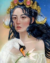 Happy Equinox and Libra season! Here's my brand new Libra that will be  adoptable over in Starling Grove today. Come join us for our online art  faire! . . #libra #autumnequinox #balance #