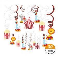 In labels, signs, and decorations. 15 Carnival Circus Theme Party Ideas And Supplies