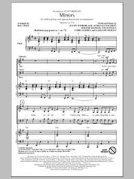 Listen to mirrors on spotify. Justin Timberlake Mirrors Arr Mac Huff Sheet Music Pdf Notes Chords Rock Score 2 Part Choir Download Printable Sku 151126