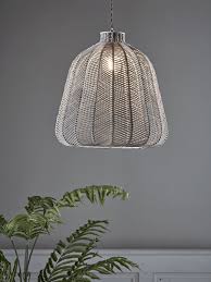 Grey Chevron Rattan Shade Rattan Shades Lamp Shades Uk Modern Lamp Shades