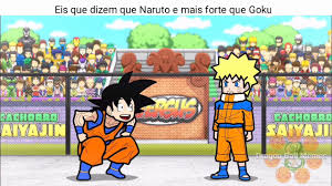 Jun 01, 2021 · moro's goons have arrived on earth, but the planet's protectors aren't about to go down without a fight! Eis Que Dizem Que Naruto E Mais Forte Que Goku Youtube