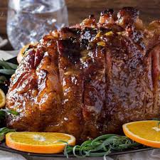 10 Best Ham Glaze Without Brown Sugar Recipes Yummly Orange Glazed Ham Easter Dinner Recipes Ham Glaze