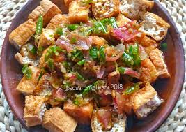 Resep Tahu Gejrot Oleh Susan Mellyani Resep Resep Tahu Resep Masakan Makanan Dan Minuman