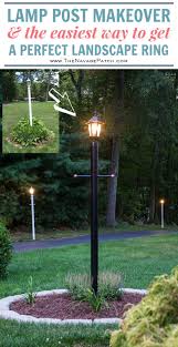Get the best deals on garden post lights. Lamp Post Makeover And How To Create A Perfect Circle Flower Bed