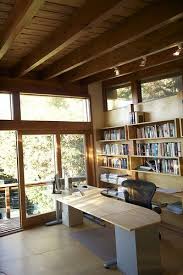 Urban Cabin Writer S Office Via Flickr Home Office Interior Design Cabin Interiors