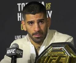 Islam posted this before Ilia announced his permanent move to lightweight  and the rest is history as you all know it….