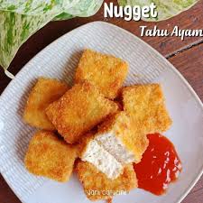 Dalam 100 gram tahu terkandung energi 68 kekal, protein nabati 7,8 gram, lemak 4,6 gram, karbohidrat 1,6 gram, kalsium 124 mg, fosfor 63. Resep Masakan Mudah Enak Nugget Tahu Ayam By Janicaturini 10 Buah Tahu Ukuran Kecil 200 Gr Daging Ayam Cincang 2sdm Tepung Terigu 1 Btr Telur Garam Kaldu Bubuk Lada Bubuk