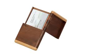 Inc hazell card case, created for macy's. Wooden Business Card Case And Holder Wooden Name Card Stand Bestar