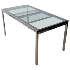 Choose from a variety of glass finishes and colours to create a dining experience to remember. Mid Century Extendable Smoked Glass Dining Table At 1stdibs