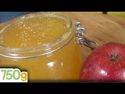 Recette De Confiture De Pommes 750g Youtube Confiture De Pommes Recette Confiture Confiture