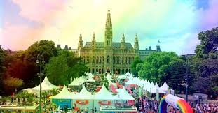 Höhepunkt des wiener csds (vienna pride) ist die regenbogenparade. Vienna Pride Pride Village 2017 14 06 2017 Rathausplatz