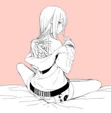 I was watching some of quentin tarantino's movies (which i love!) and got inspired to draw this picture! Images Of Cool Badass Anime Girl Drawing