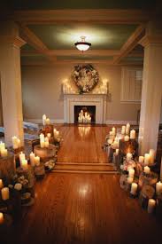 Romantic Winter Wedding Ceremony Photo By Kristyn Hogan Country Wedding Decorations Wedding Altars Winter Wedding Ceremonies