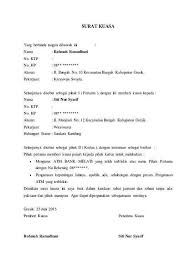 15 Contoh Surat Kuasa Penyerahan Wali Nikah