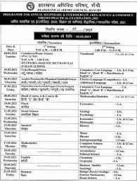 The chhattisgarh board annually organized the exams for the class 10 students. Jharkhand Jac Class 10 12 Time Table 2021 Released Exams From May 4 Times Of India