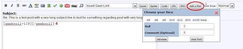 If you are having problems writing the code or just want to copy and paste the code so you have the dice rolling simulator, here is the github repository link: Geek Randomizer Guide Wiki Boardgamegeek